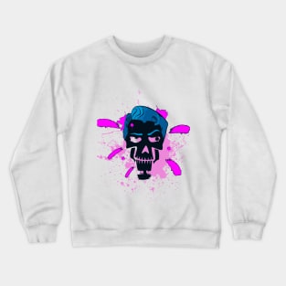 Neon Skull , blood flash Crewneck Sweatshirt